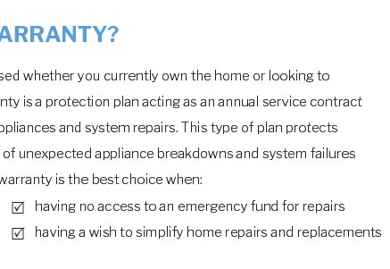 home warranty chicago